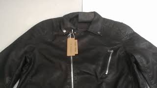 CARANFIER Mens Leather Jackets Autumn Winter PU Coat  Whatsapp/skype:+8613538089434