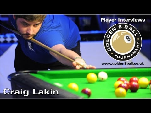 Craig Lakin - Pool Player Interview from Golden 8 Ball Pool Tournament 2016
