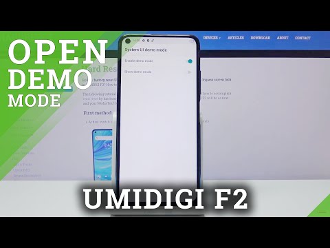 How to Access Demo Mode in UMIDIGI F2