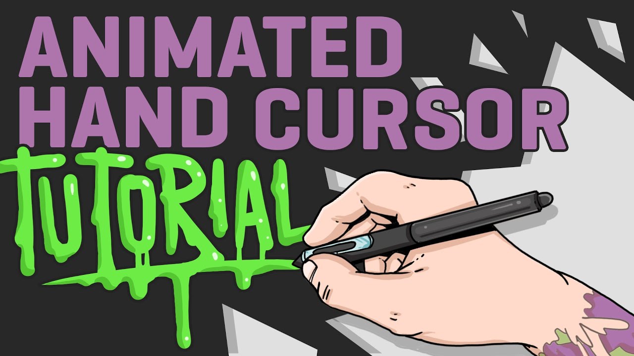 How to get animated hand cursor for art stream  | SPUD TABLET TUTORIAL
