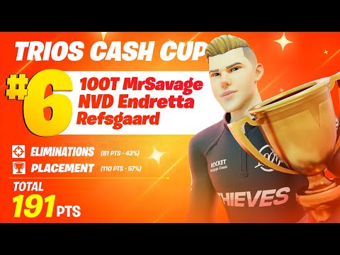 6th place NA East Trios Cash Cup
