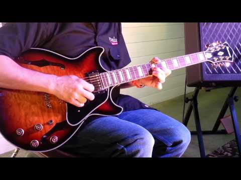 Ibanez AM93-TRS Artcore Expressionist 2013 - 2015 - Transparent Red Sunburst image 9