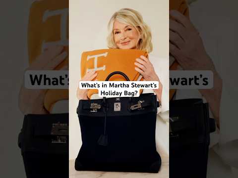 What’s Hiding in Martha Stewart's Bag?
