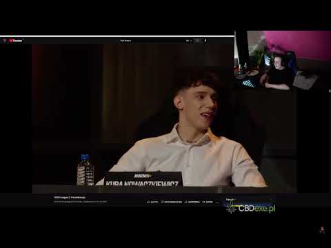 Nitro ogląda jak Kuba Nowaczkiewicz tłumaczy się z wyroku