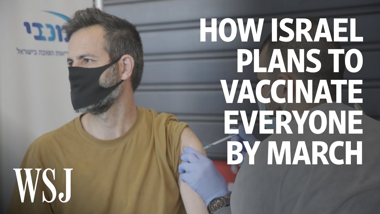 Israel Plans to Vaccinate Everyone by March. Here’s How. | WSJ