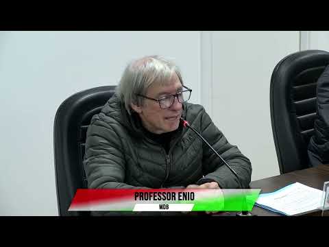 Oradores das Explicações Pessoais: Vereador Professor Enio Ceni na 19ª Sessão Ordinária de 2026