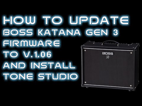 How To Update Your Boss Katana Gen 3 **CHECK PINNED COMMENT**
