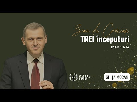 LIVE | Ghiță Mocan - Trei începuturi | Biserica Penticostală  Filadelfia Oradea