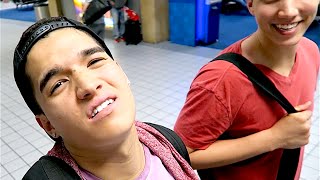 AiRPLANE LEFT WiTHOUT US!!