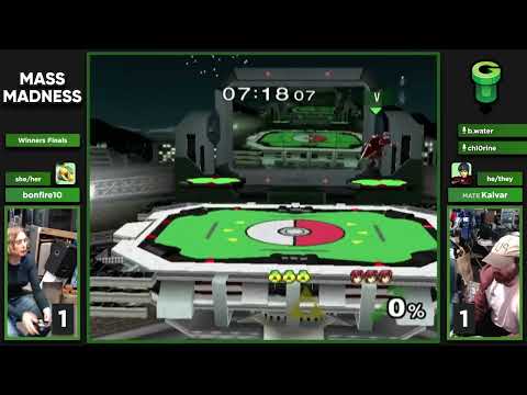 Mass Madness 49 SSBM - bonfire10 (Sheik) vs. MATE | Kalvar (Marth) - Melee WF