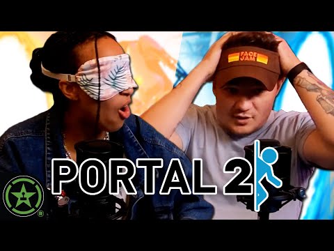 Can You Race Portal 2 Blindfolded? - Go-Op