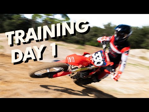 First day of Supercross Training!!