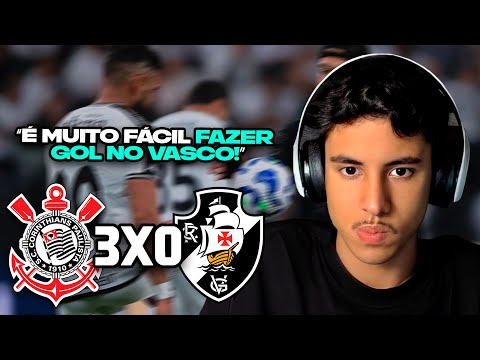 RENATO REAGE: CORINTHIANS 3 X 0 VASCO | MELHORES MOMENTOS | 2ª RODADA BRASILEIRÃO 2025