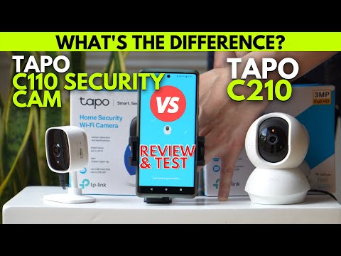TP-Link TAPO C210 vs C110 Security Cams - Surprisingly Good