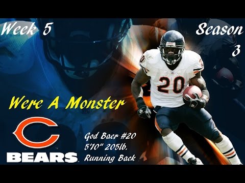 Madden 15 - HB Player Franchise S3 W5 : Were A Monster