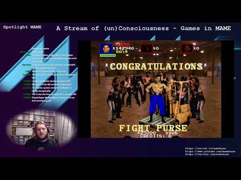 A Stream of (un)Consciousness - Games in MAME (09 Feb 2021)
