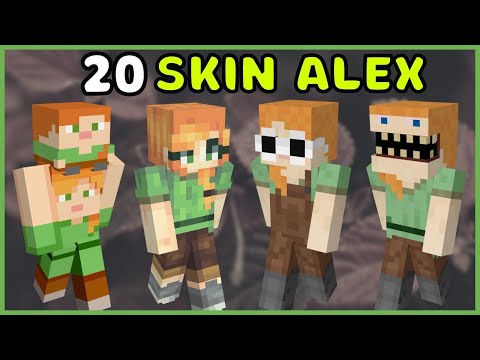 Unbelievable Alex Minecraft Skin Transformation!