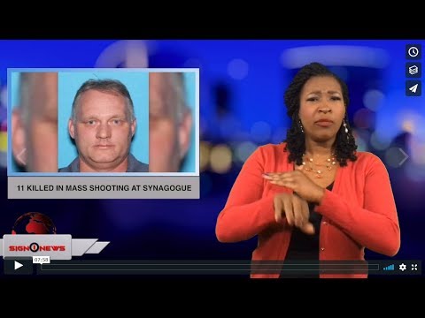 Sign1News 10.28.18 - News for the deaf community powered by CNN in American Sign Language (ASL).