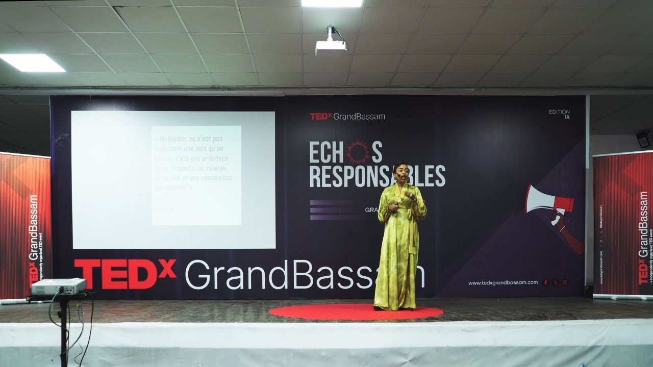 Les 3 R du leader de demain  | Cynthia WODIE | TEDxGrandBassam