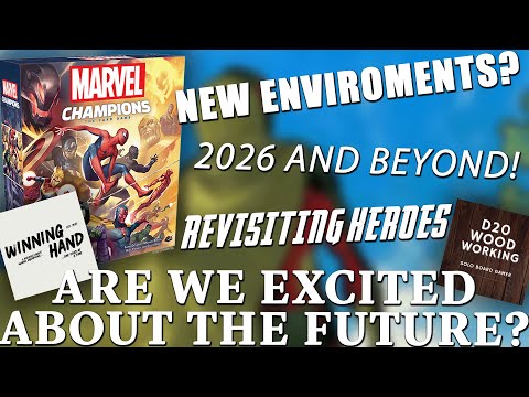 The State of Marvel Champions with @D20Woodworking and @WinningHandPodcast