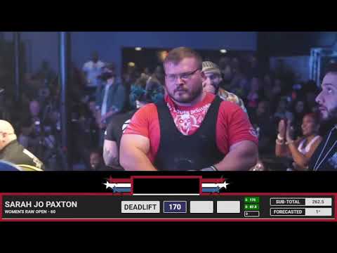 Zac Meyers • 1st place 1,055kg Total (Raw) • 125kg Class • The American Pro 2022