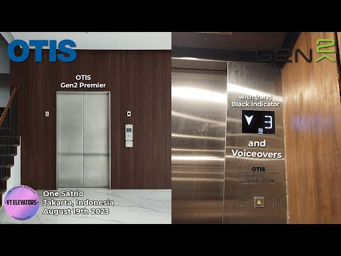 Brand New OTIS Gen2 MRL Passenger Lift w/ Touchless - One Satrio, Jakarta
