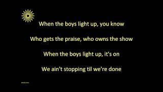 (When the Boys) Light Up - Newsboys (Lyrics in HD)