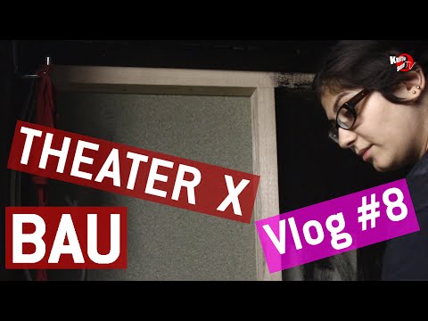 Theater X Bau Vlog #8 - Streichen, Schleifen, Spachteln