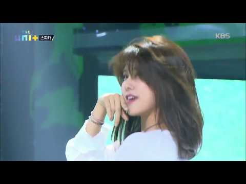 KPOP Girl Group SPICA's Jiwon uses Areia Remix on the show THE UNIT