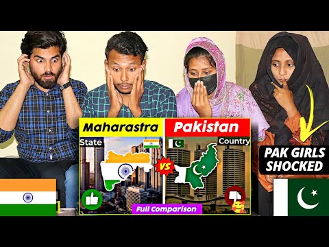 Maharashtra vs Pakistan Comparison - Pakistani Shocked Reaction - Shan Rajpoot