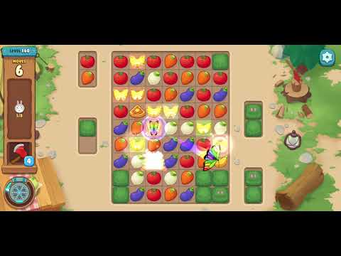 We Bare Bears Match3 Repairs Level 160 - No Boosters