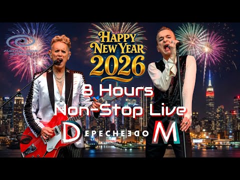 ✨ Depeche Mode - Happy New Year 2026! 🎆 LIVE - 8 Hours (RMX 2025) ✨
