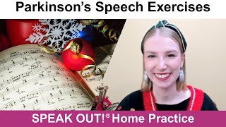 Parkinson’s Speech Exercises: FINISH THE LYRIC HOLIDAY EDITION