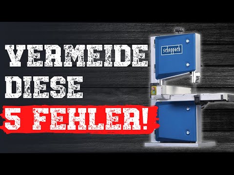 Darauf solltest du beim Kauf einer Bandsäge UNBEDINGT achten!