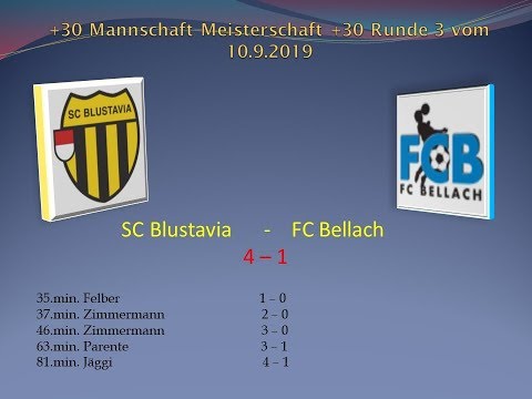 +30 Meisterschaft SC Blustavia  -  FC Bellach