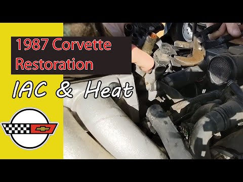 Replacing the IAC Valve and Heater Bypass on a 1987 C4 Corvette- Restoration Episode 17