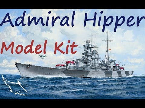 Model Kit Series -1- Admiral Hipper, German Heavy Cruiser 1:720 scale