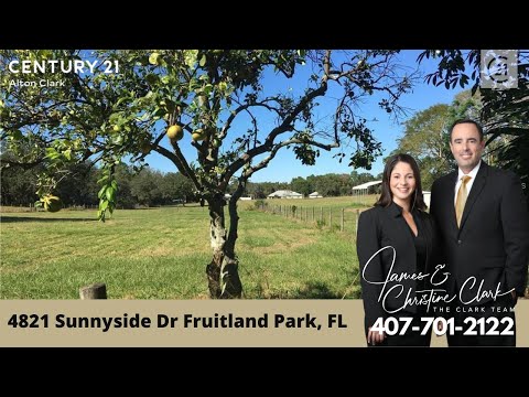 4821 Sunnyside Dr Fruitland Park, FL HD Video Walkthrough Tour
