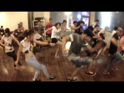 2014.08.15 WeiGo Dancehall Class "Tou La O" by Krys feat Konshens