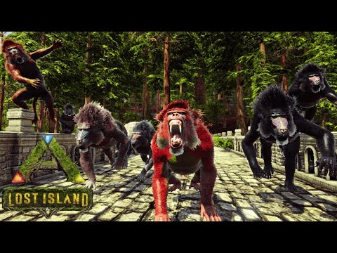 TAMING A DINOPITHECUS ARMY ISN'T EASY BUT ITS POWERFUL | Ark Survival Evolved Lost Island{EP7}