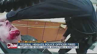 Police officer seen in excessive force video is fired