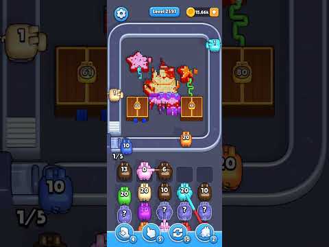 Pixel Flow Level 2597 Walkthrough