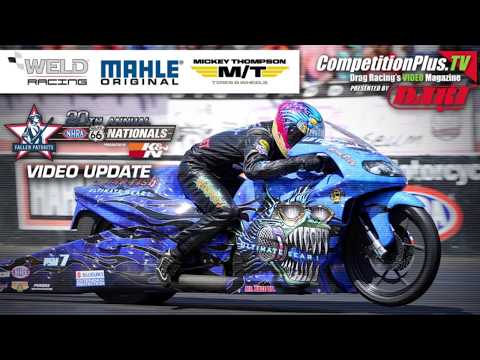 CPTV VIDEO - FORCE, HIGHT LEAD FRIDAY NIGHT NHRA ROUTE 66 NATS