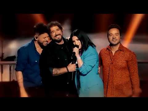 Laura Pausini, Antonio Orozco, Luis Fonsi y Pablo López - Entre sobras y sobras me faltas (audio)