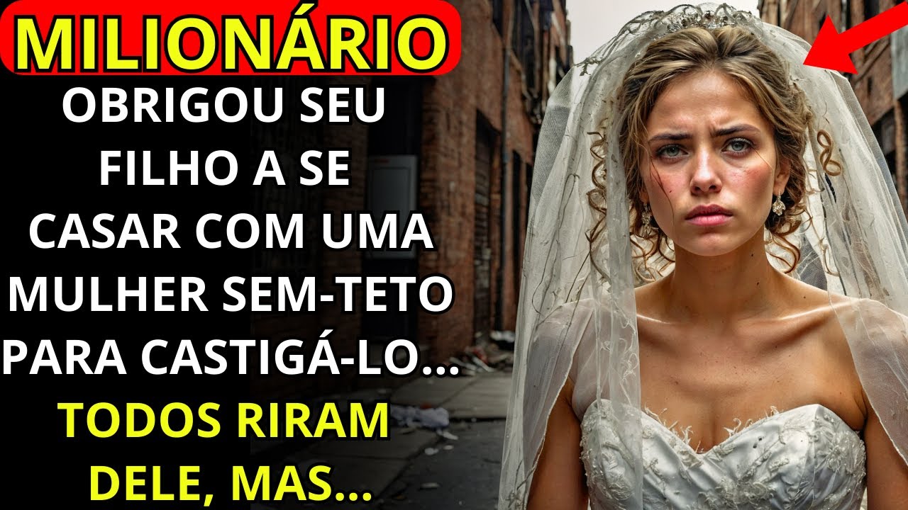 UM MILIONÁRIO OBRIGOU SEU FILHO A SE CASAR COM UMA MENDIGA... MAS NUNCA IMAGINOU O QUE ACONTECERIA..
