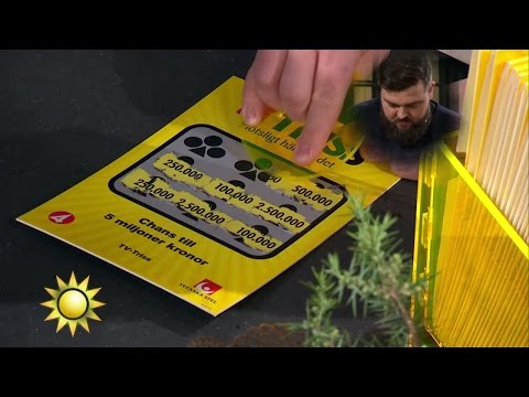 "Yes!" Gabriel skrapar fram långresa till familjen - Nyhetsmorgon (TV4)