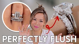 If You Want Your Engagement Ring and Wedding Band to Sit Flush WATCH THIS!
