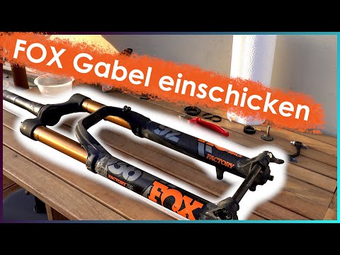 SO schickst DU deine FOX Federgabel zum Service - ALLE Schritte inkl. Ausbau