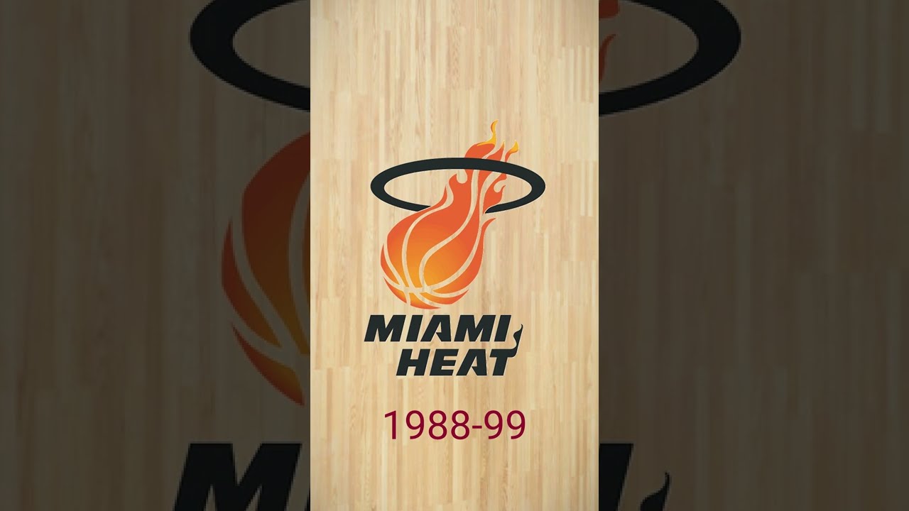 Miami Heat Logo History #nba #shorts