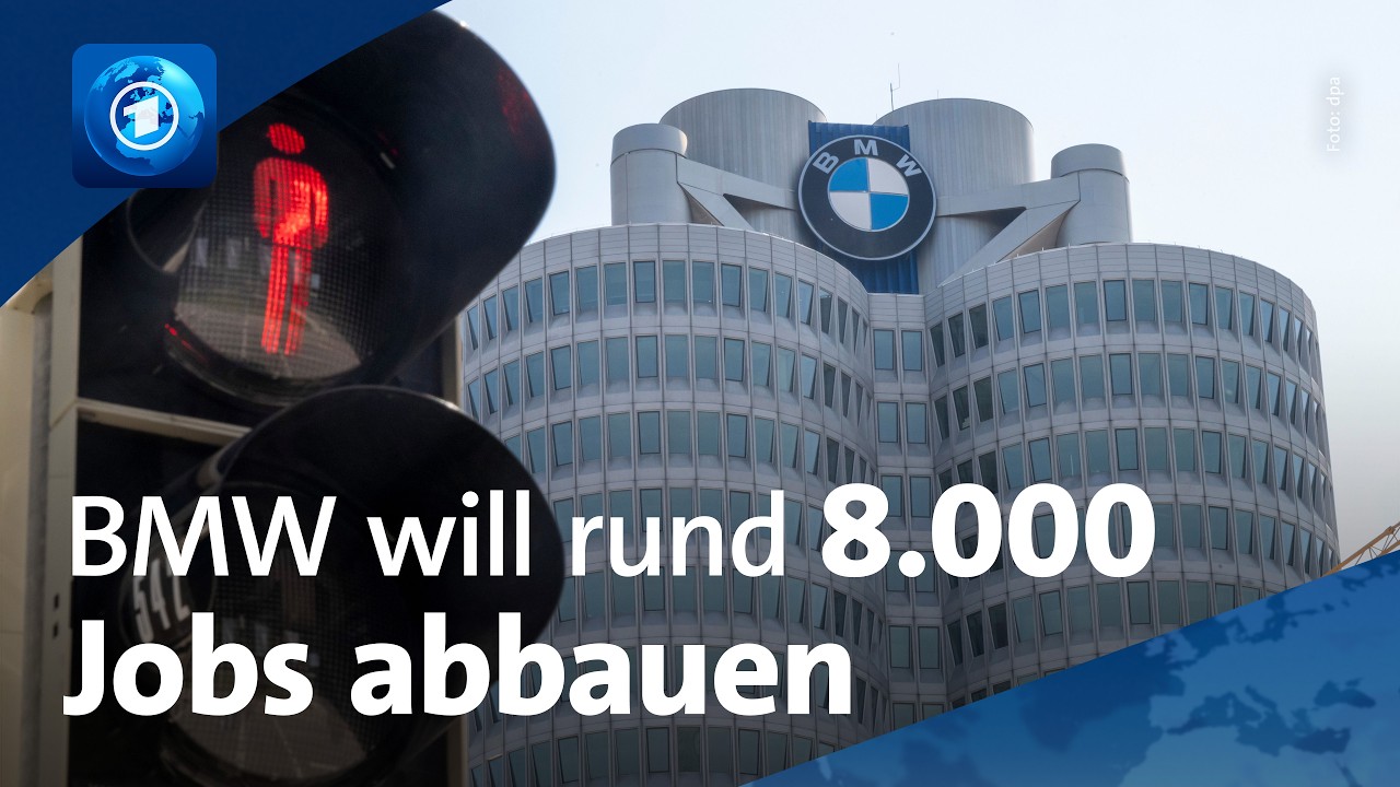 Krise in der Autoindustrie: BMW will rund 8.000 Jobs abbauen
